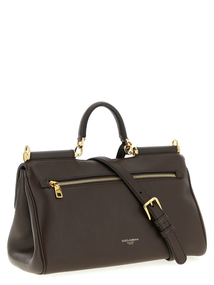 Brown Calfskin Handbag