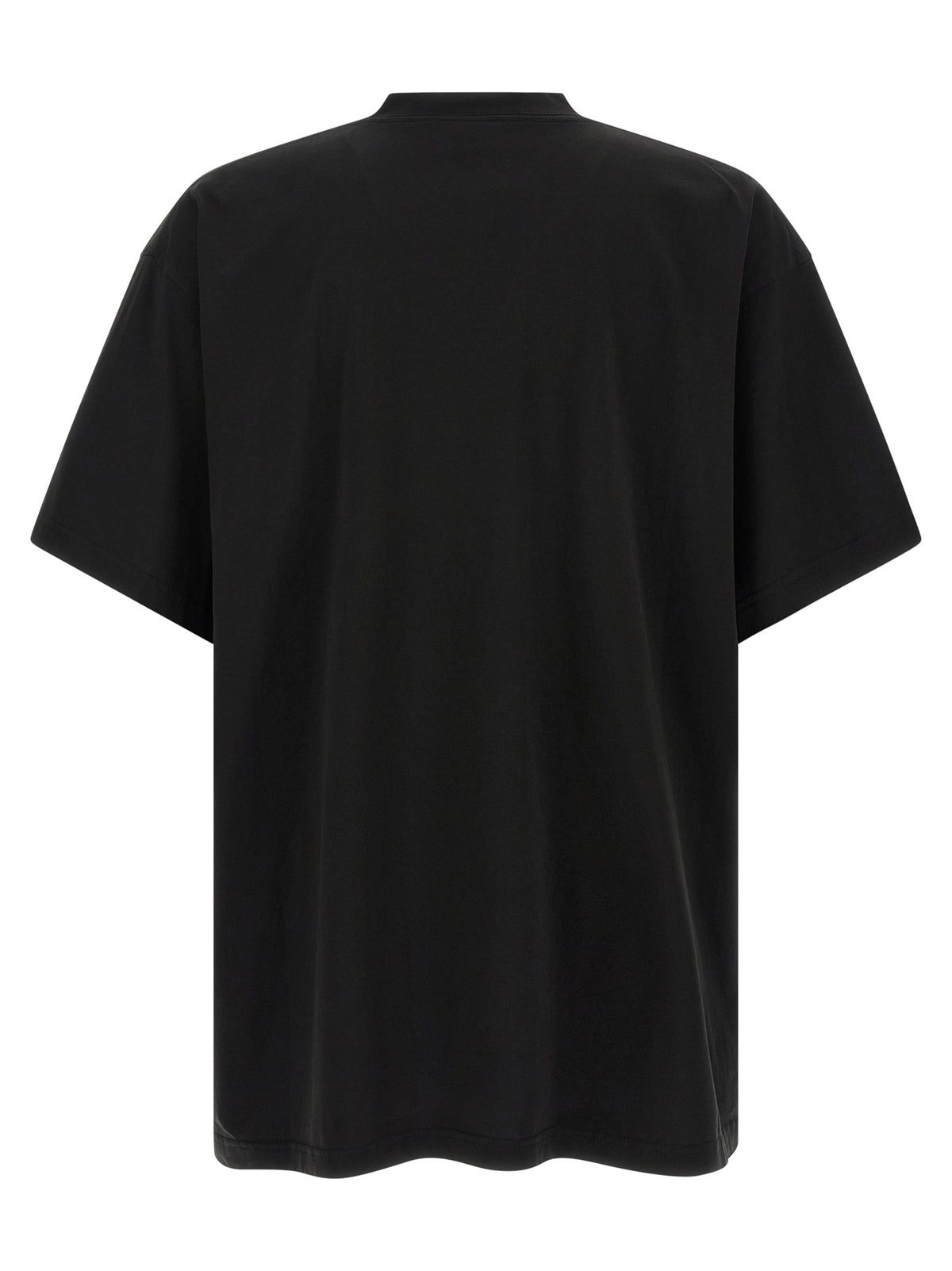 Black Cotton T-Shirt