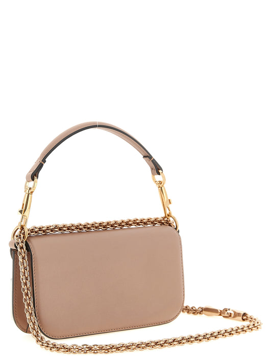 Multicolor Calfskin Shoulder Bag