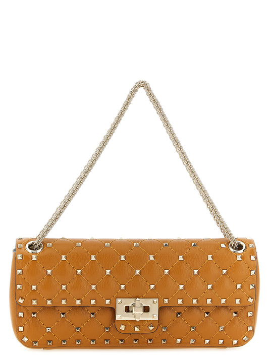 Orange Goatskin Shoulder Bag