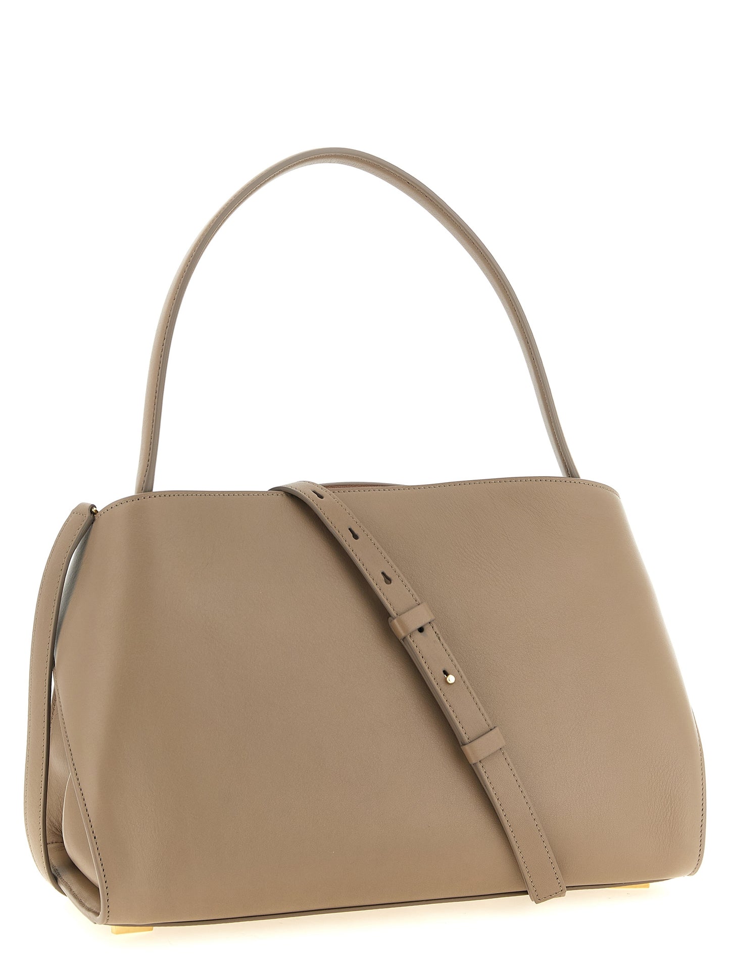 Multicolor Calfskin Shoulder Bag