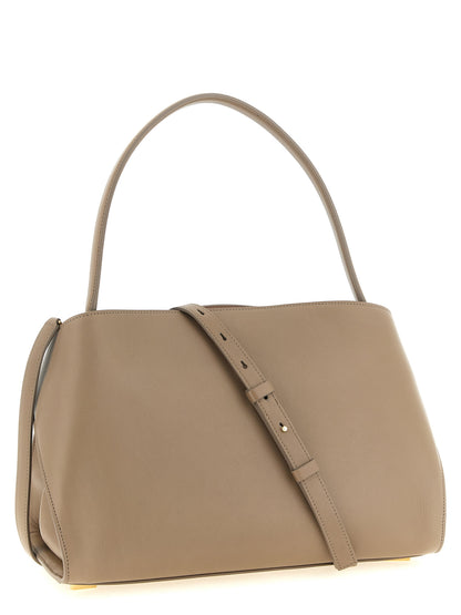 Multicolor Calfskin Shoulder Bag