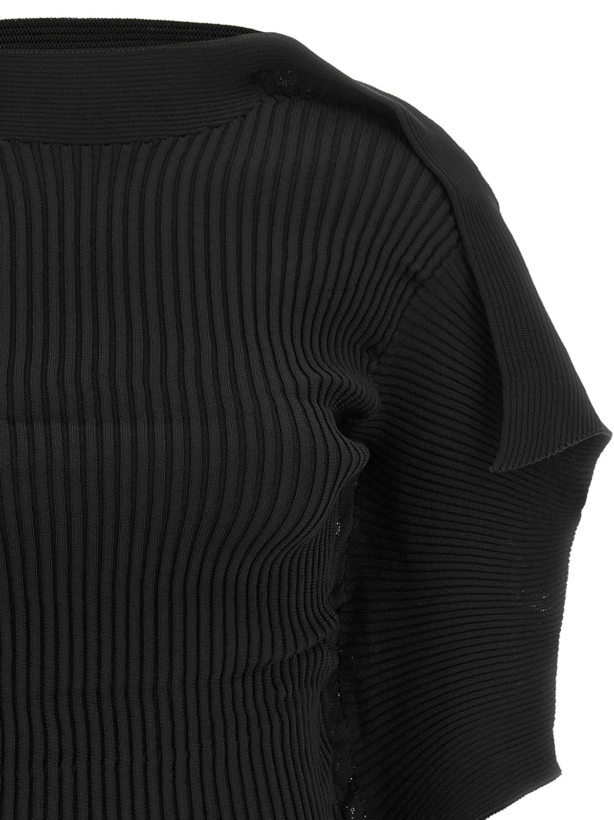 Black Polyester Blouse