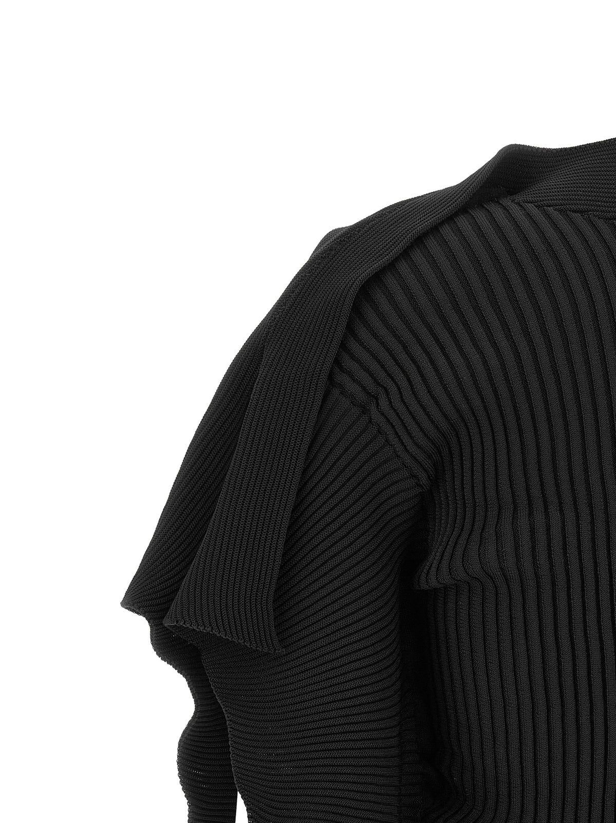 Black Polyester Blouse