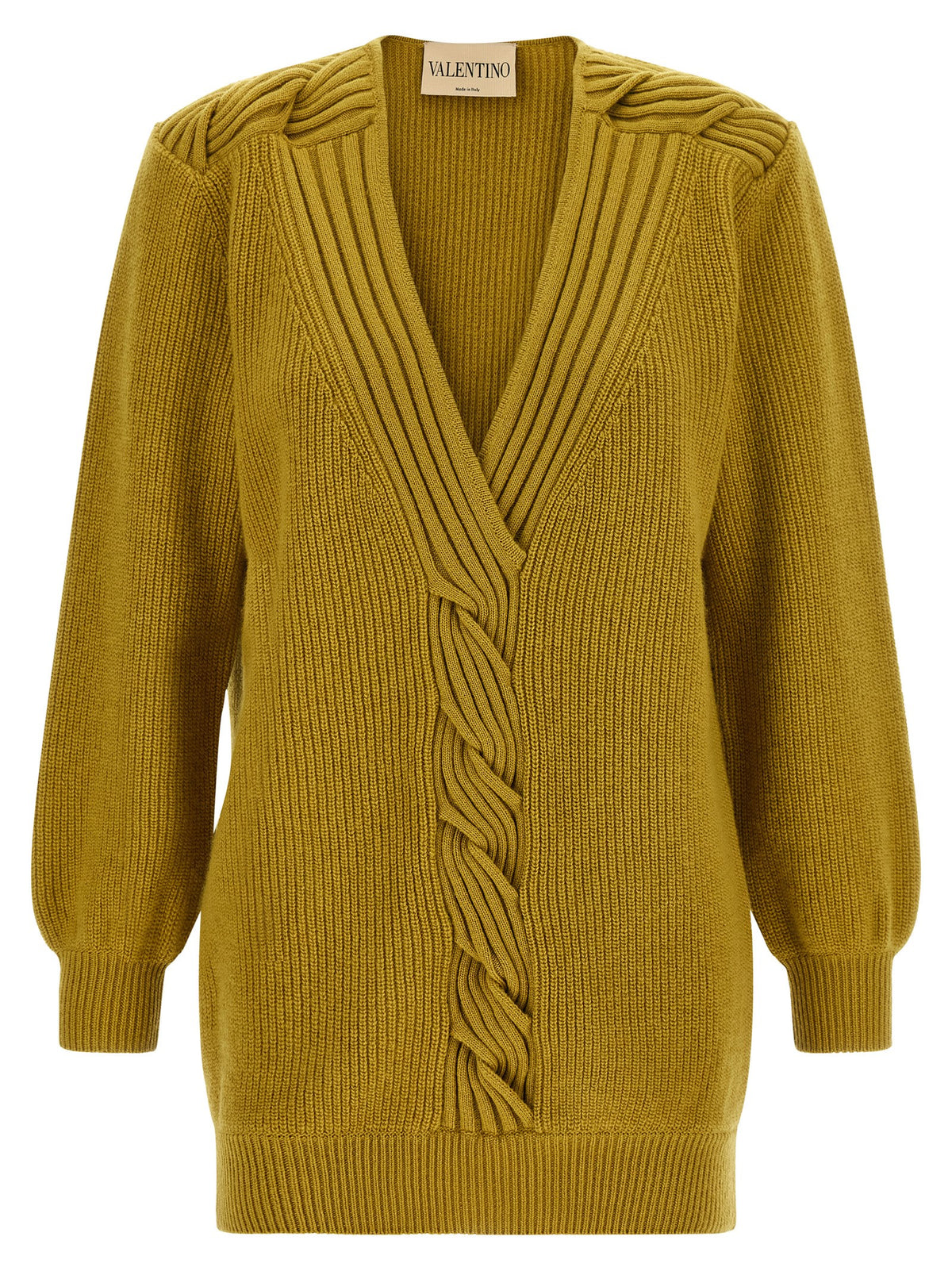 Multicolor Virgin Wool Cardigan