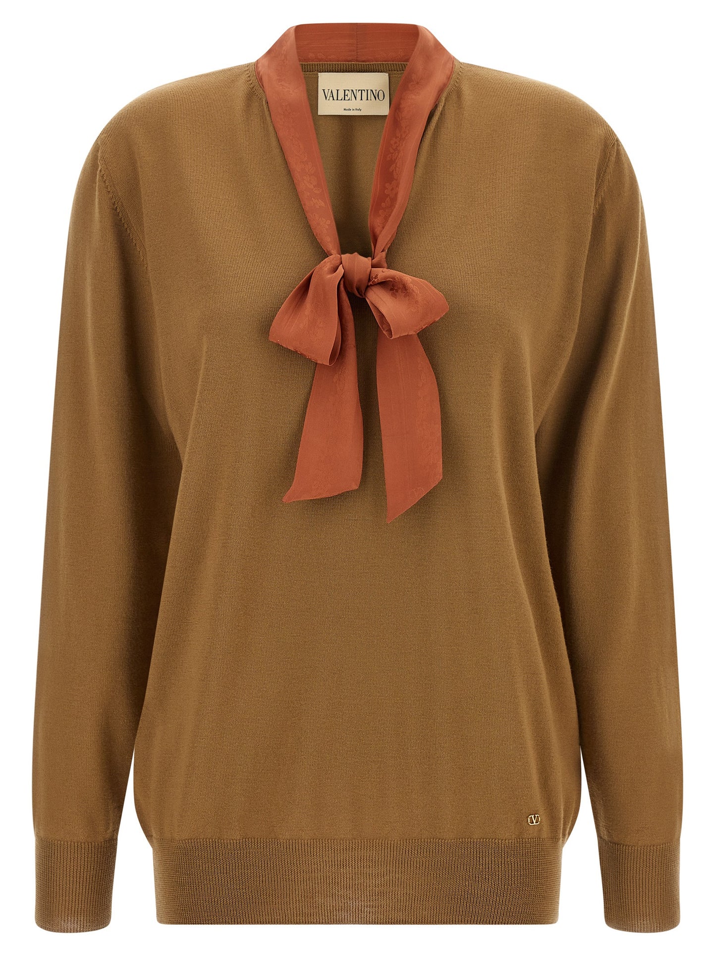 Brown Cashmere Cardigan