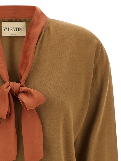 Brown Cashmere Cardigan
