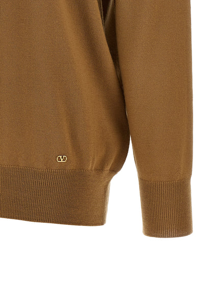 Brown Cashmere Cardigan