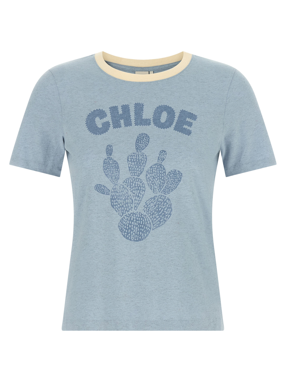 Blue Cotton T-Shirt