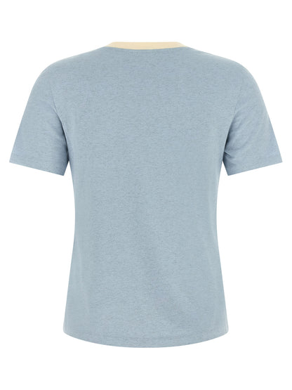 Blue Cotton T-Shirt