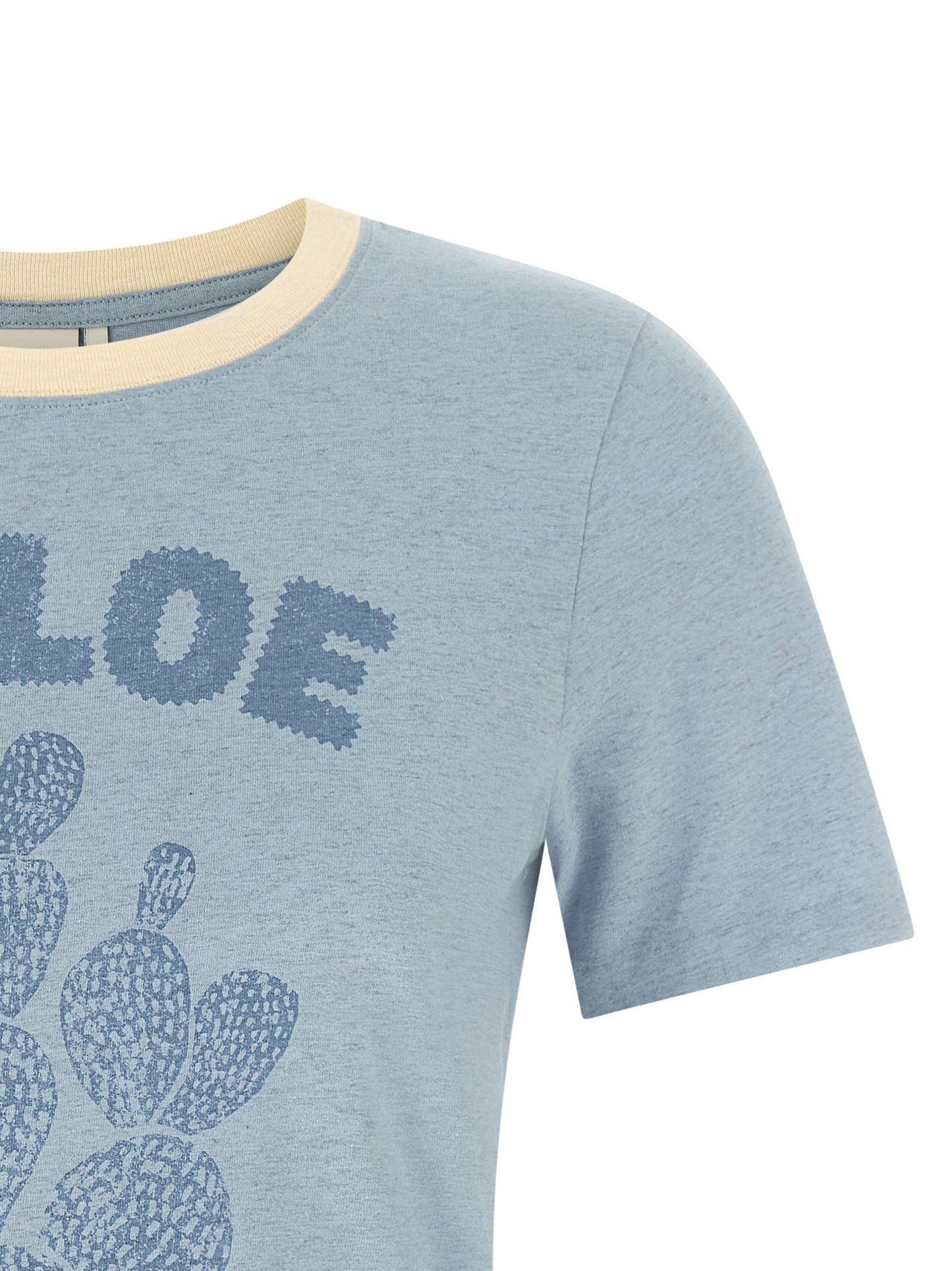 Blue Cotton T-Shirt