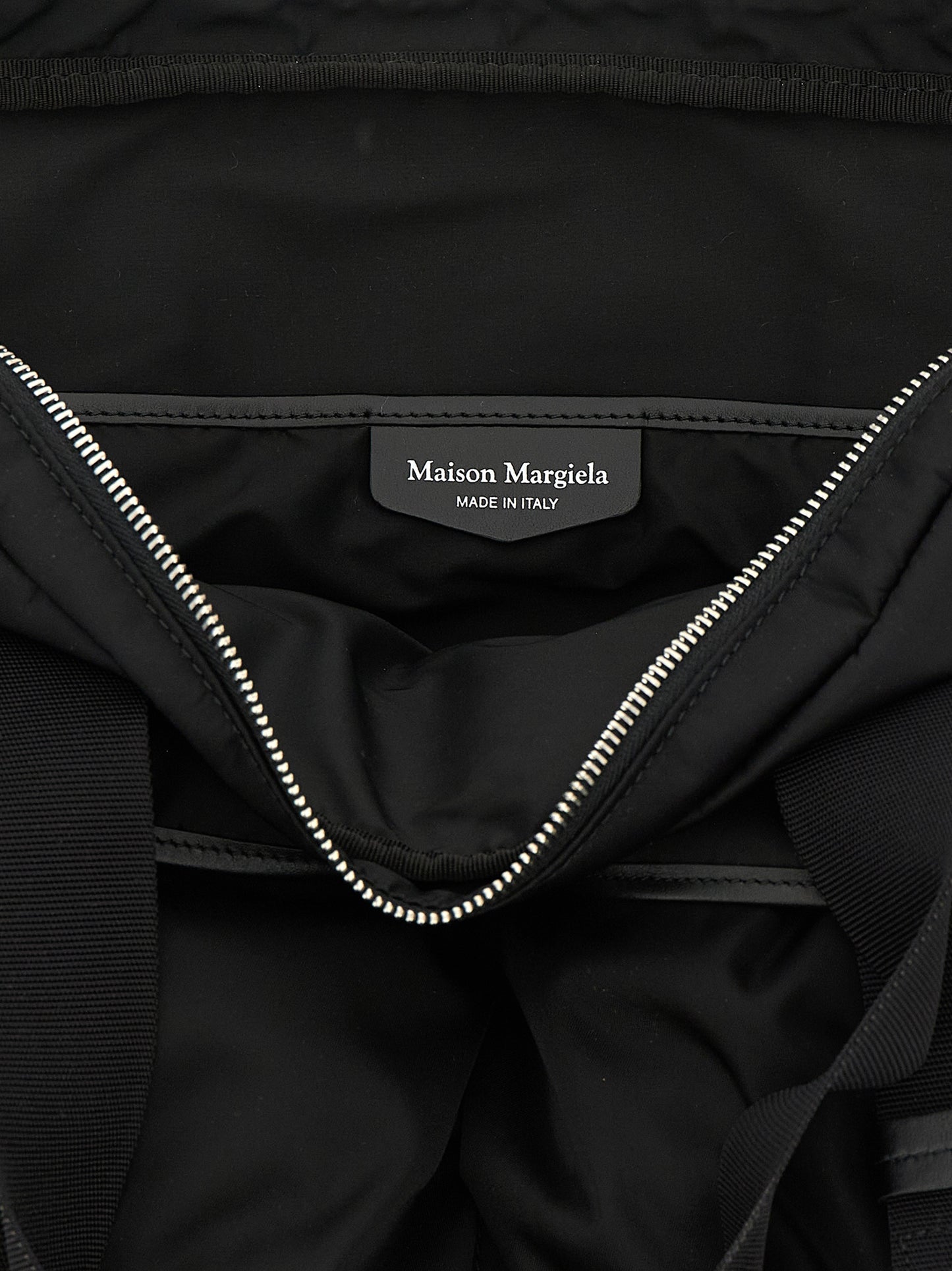 Black Polyamide Tote Bag