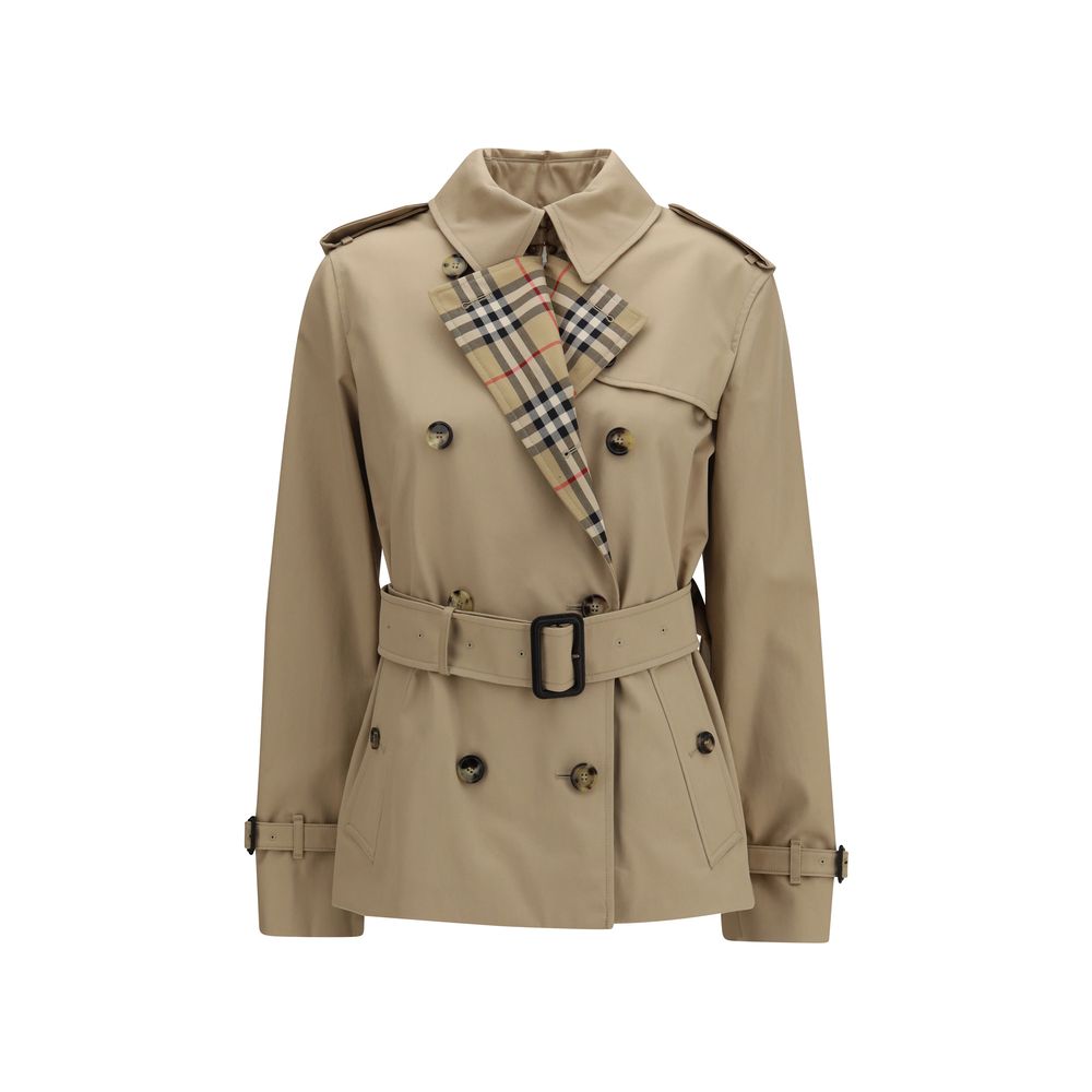 Beige Cotton Coat