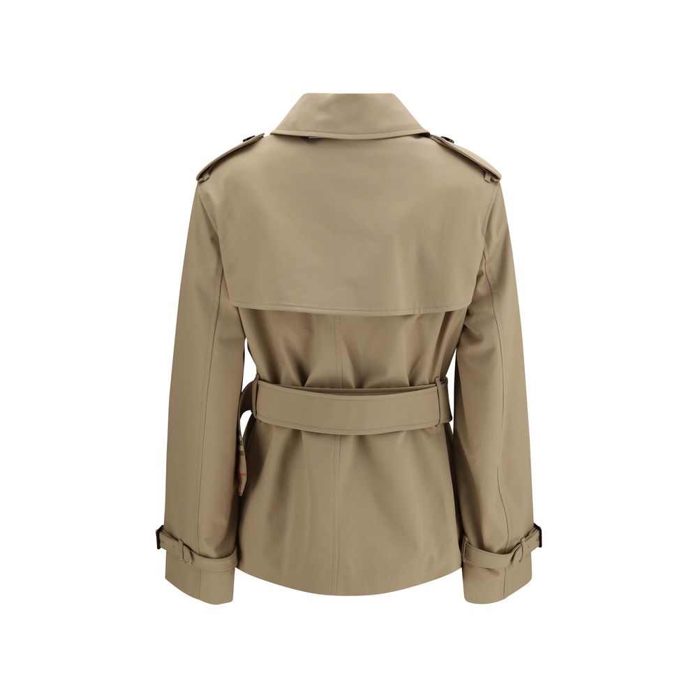 Beige Cotton Coat