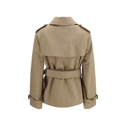 Beige Cotton Coat