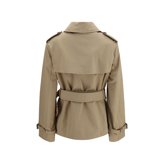 Beige Cotton Coat