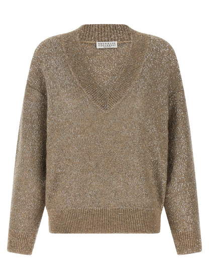 Beige Polyamide Cardigan