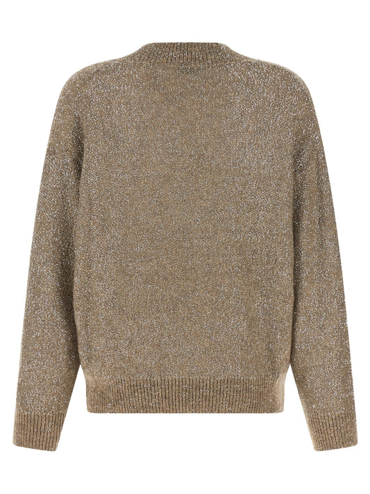 Beige Polyamide Cardigan