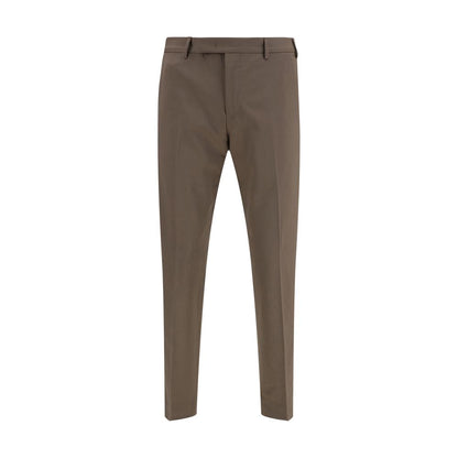 Brown Wool Oves Aries Dress Pants