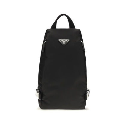 Black Nylon Backpack