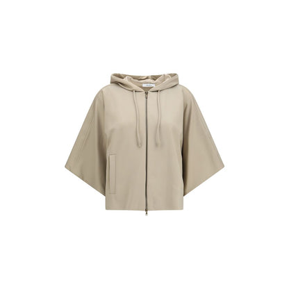 Beige Polyamide Sweatshirt