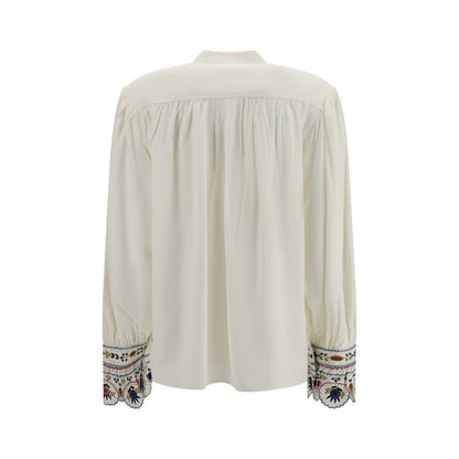 White Viscose Shirt