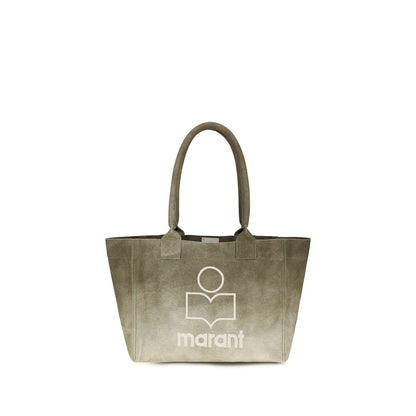 Bicolor Cotton Shoulder Bag