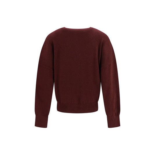 Bordeaux Cotton Sweatshirt