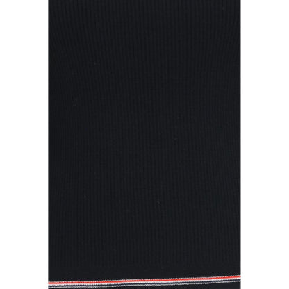 Black Wool Oves Aries Sleeveles T-Shirt