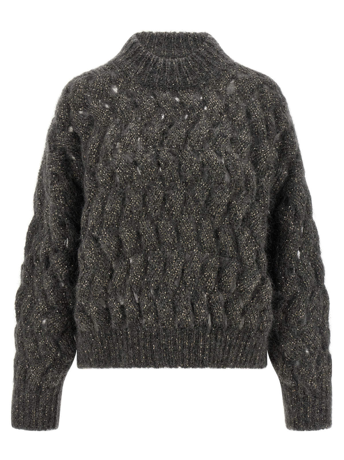 Gray Wool Cardigan