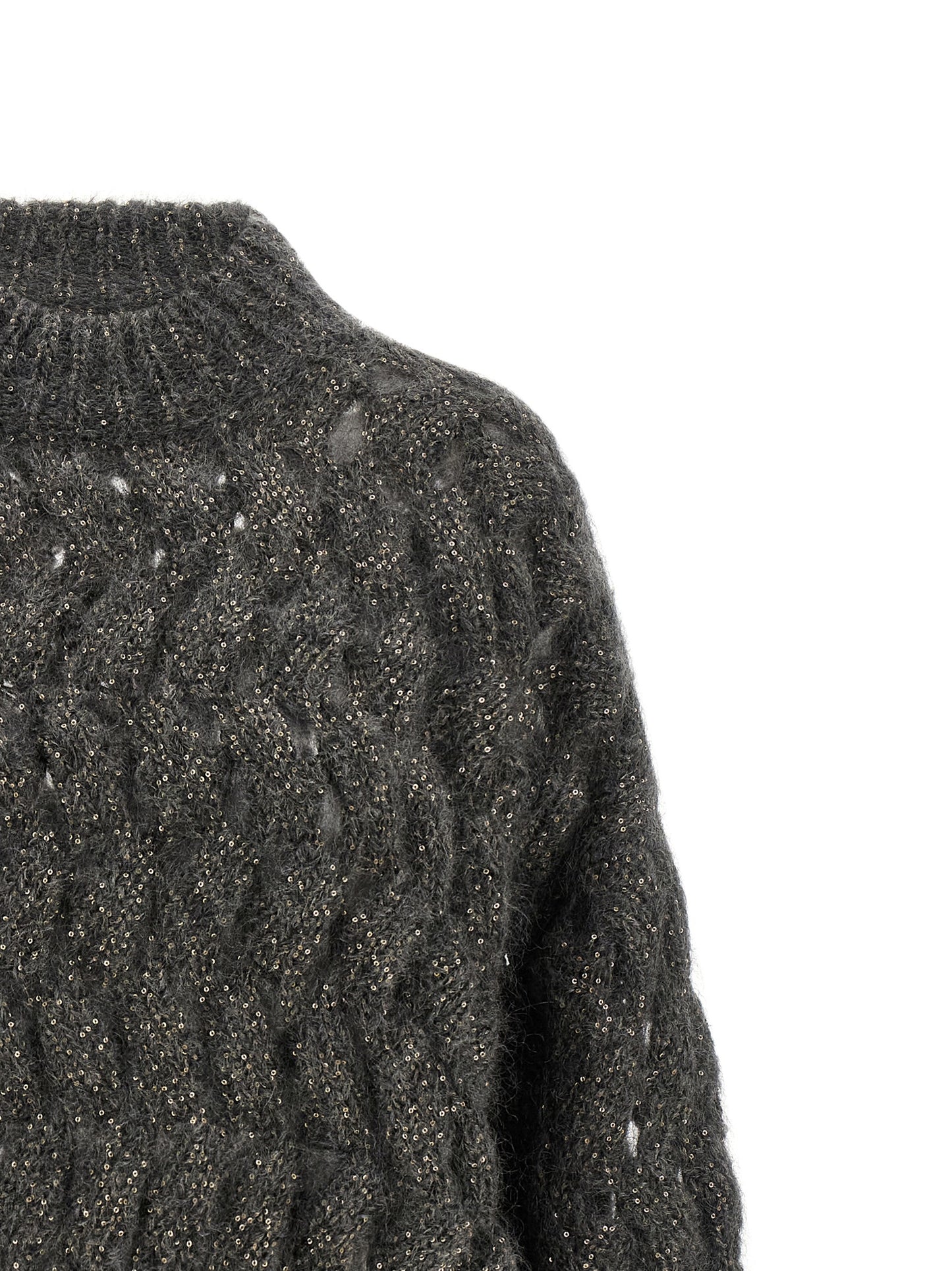 Gray Wool Cardigan