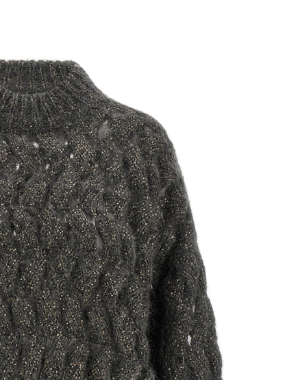 Gray Wool Cardigan