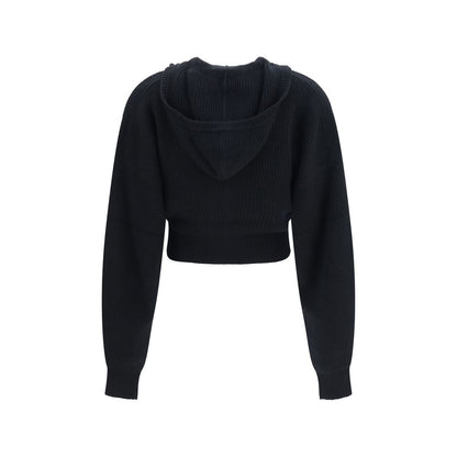 Black Wool Oves Aries Cardigan