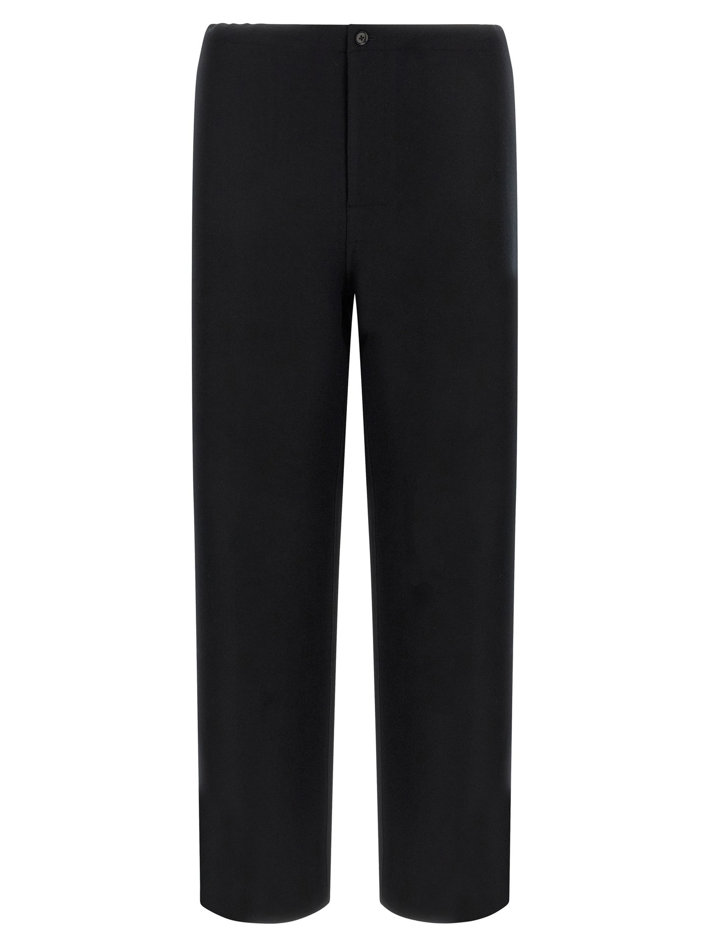 Black Cashmere Casual Pants
