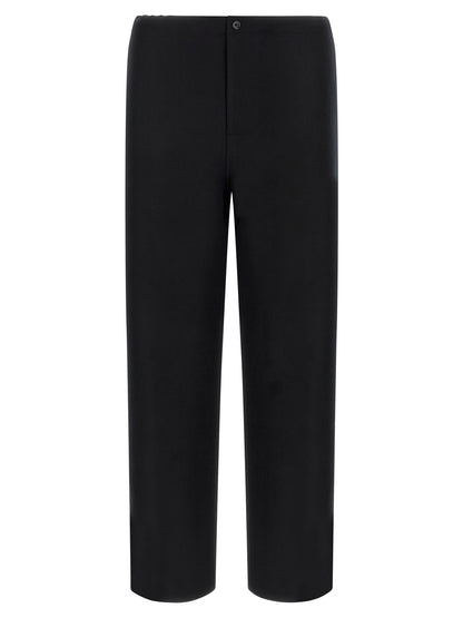 Black Cashmere Casual Pants