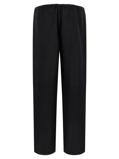 Black Cashmere Casual Pants