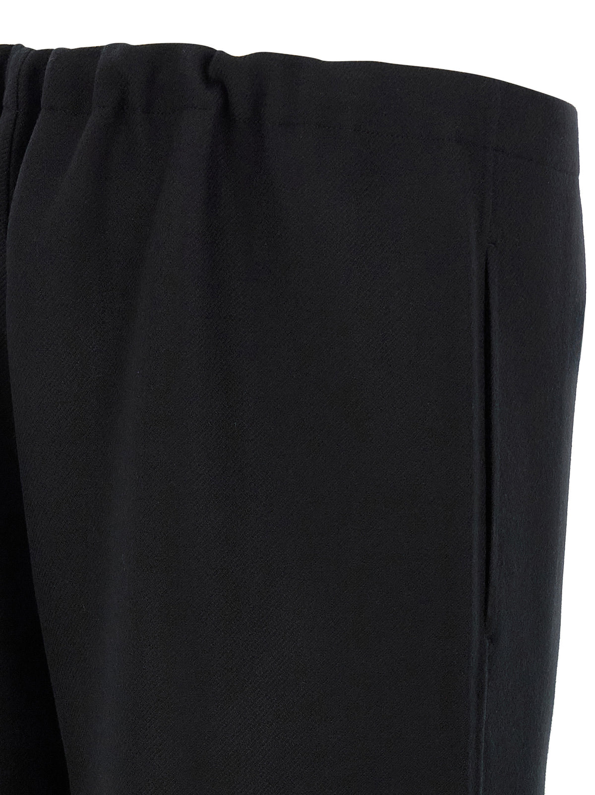 Black Cashmere Casual Pants