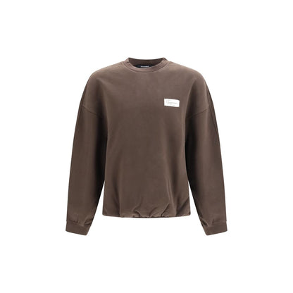 Brown Cotton Sweatshirt