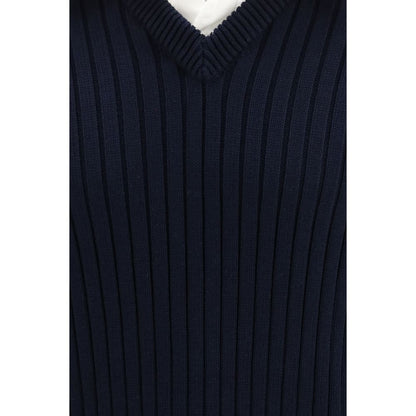 Blue Cotton Sweatshirt
