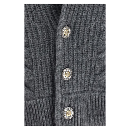 Gray Wool Oves Aries Cardigan