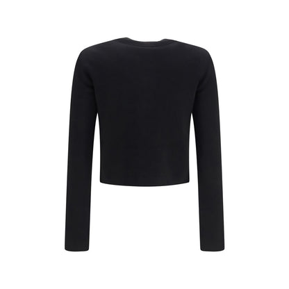 Black Viscose Cardigan