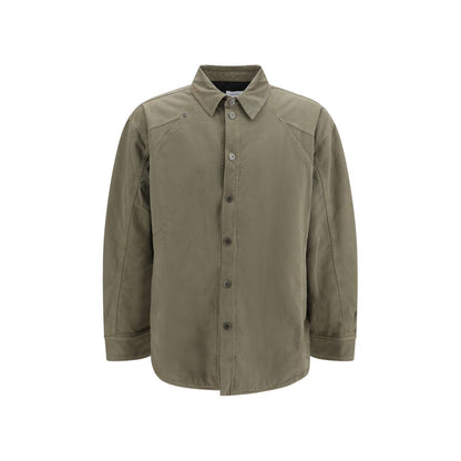 Bicolor Cotton Shell Jacket