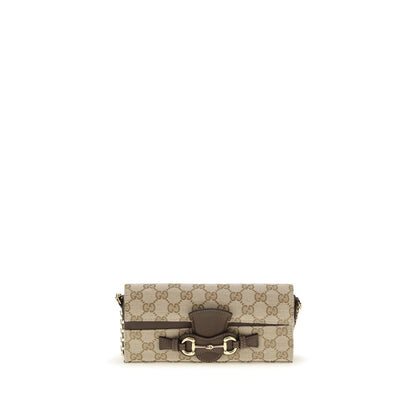 Beige Fabric Wallet