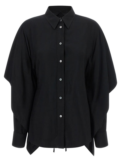 Black Viscose Blouse