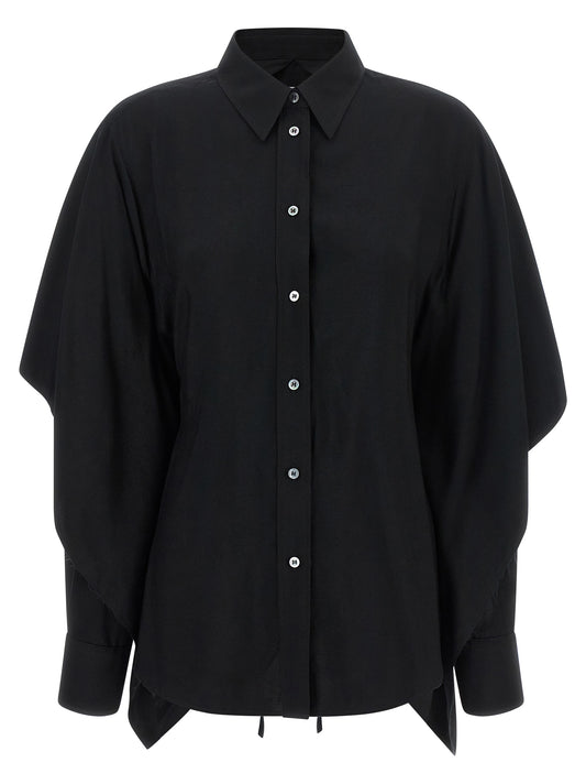Black Viscose Blouse
