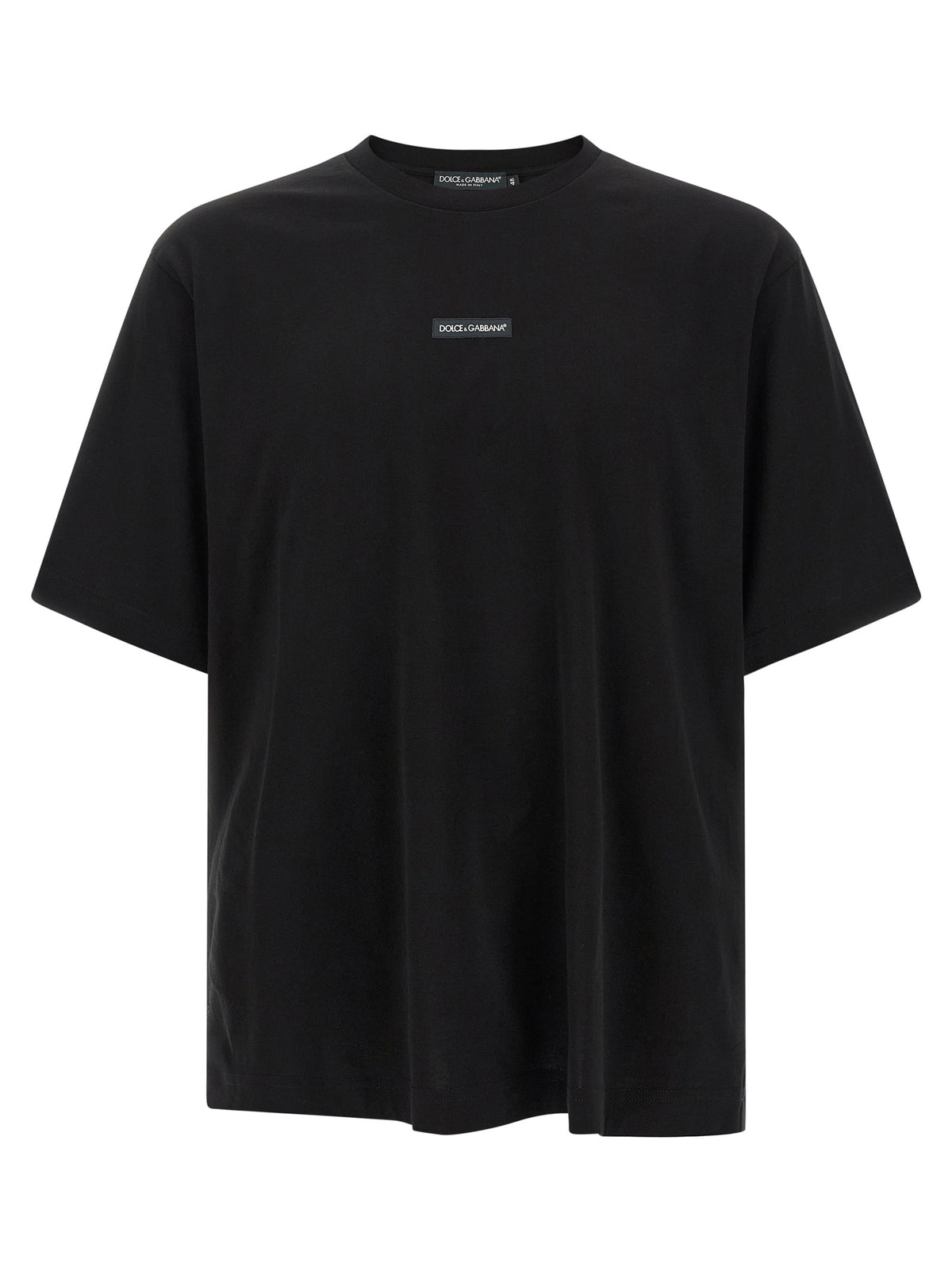 Black Cotton T-Shirt