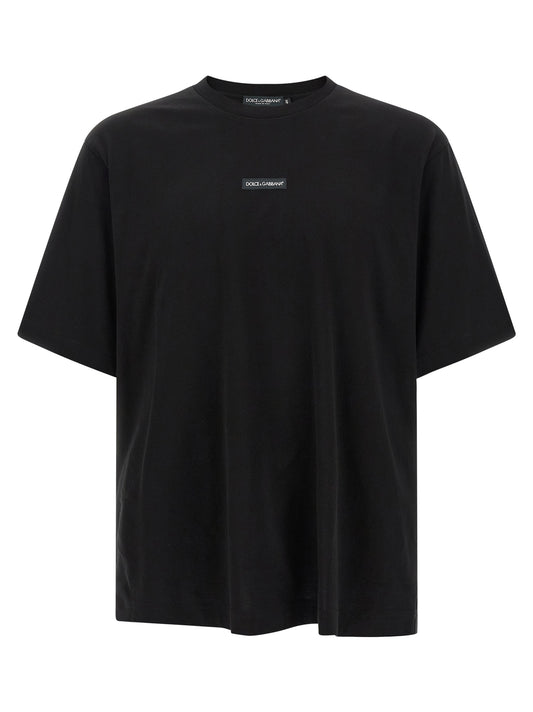 Black Cotton T-Shirt