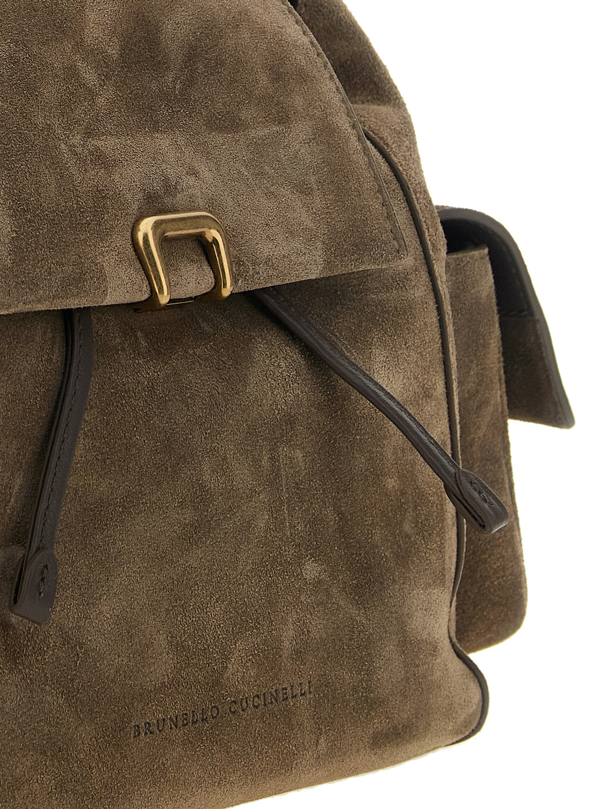 Brown Calfskin Backpack