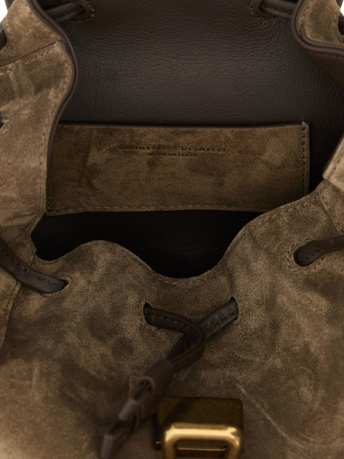 Brown Calfskin Backpack