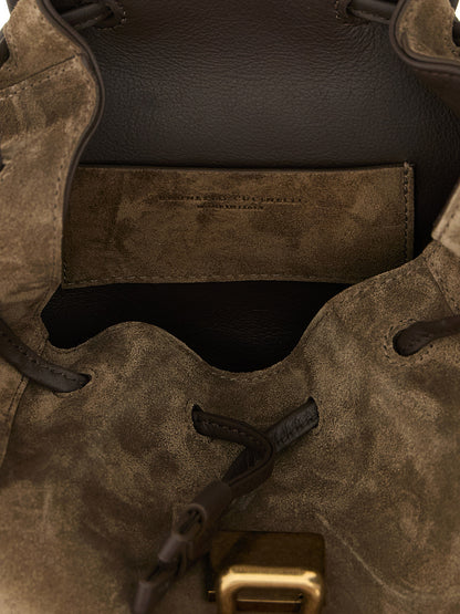Brown Calfskin Backpack